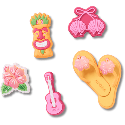 Crocs Tiki Vacation 5 Pack Jibbitz™ charms Sale