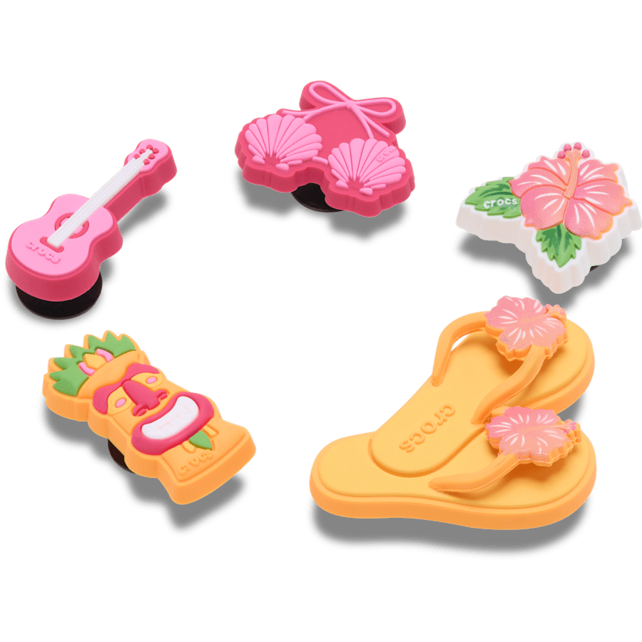 Crocs Tiki Vacation 5 Pack Jibbitz™ charms Sale