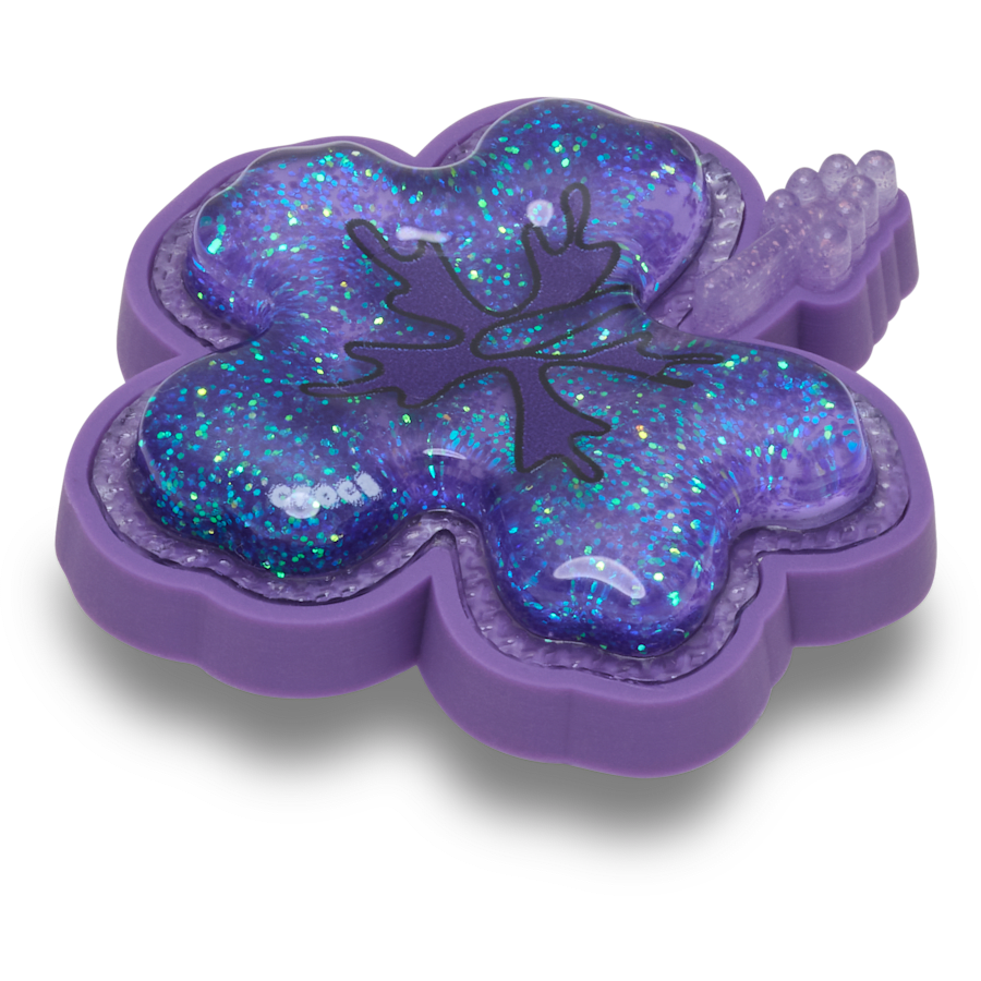 Crocs / Squish Purple Hibiscus Jibbitz™ charms Discount