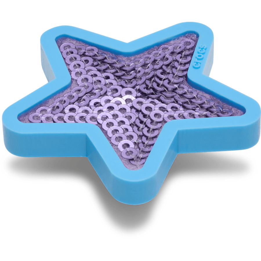 Crocs - Purple Sequin Star Jibbitz™ charms For Sale