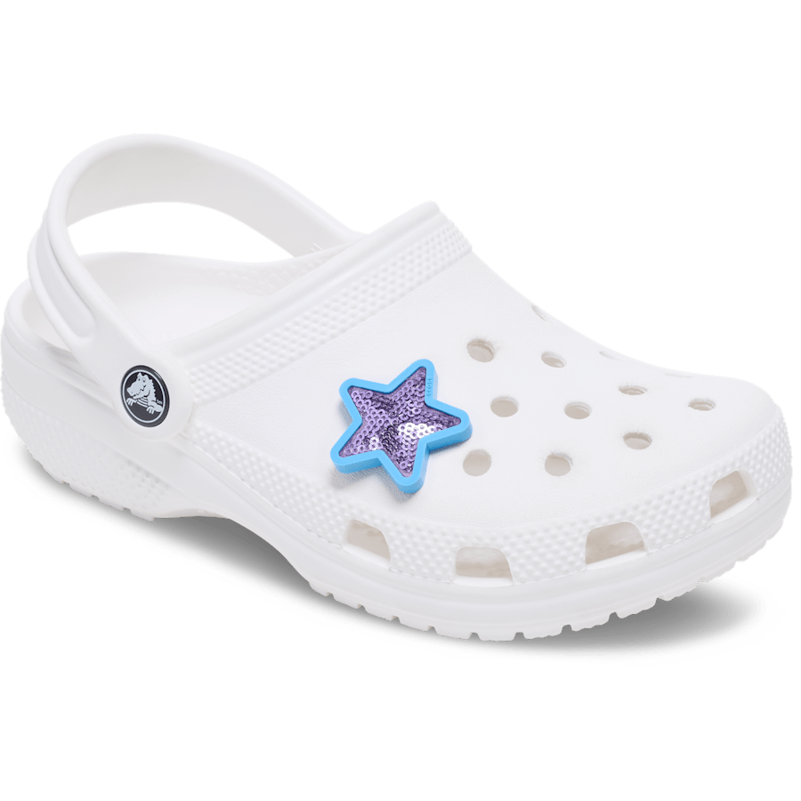 Crocs - Purple Sequin Star Jibbitz™ charms For Sale