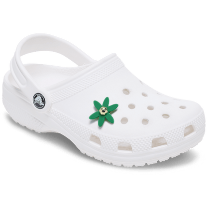 Crocs | Retro Green Spinner Flower Jibbitz™ charms Online
