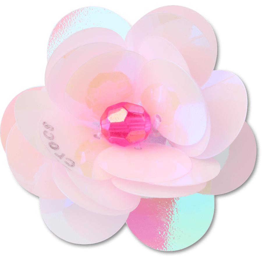 Crocs / Sequin Pink Flower Jibbitz™ charms Discount