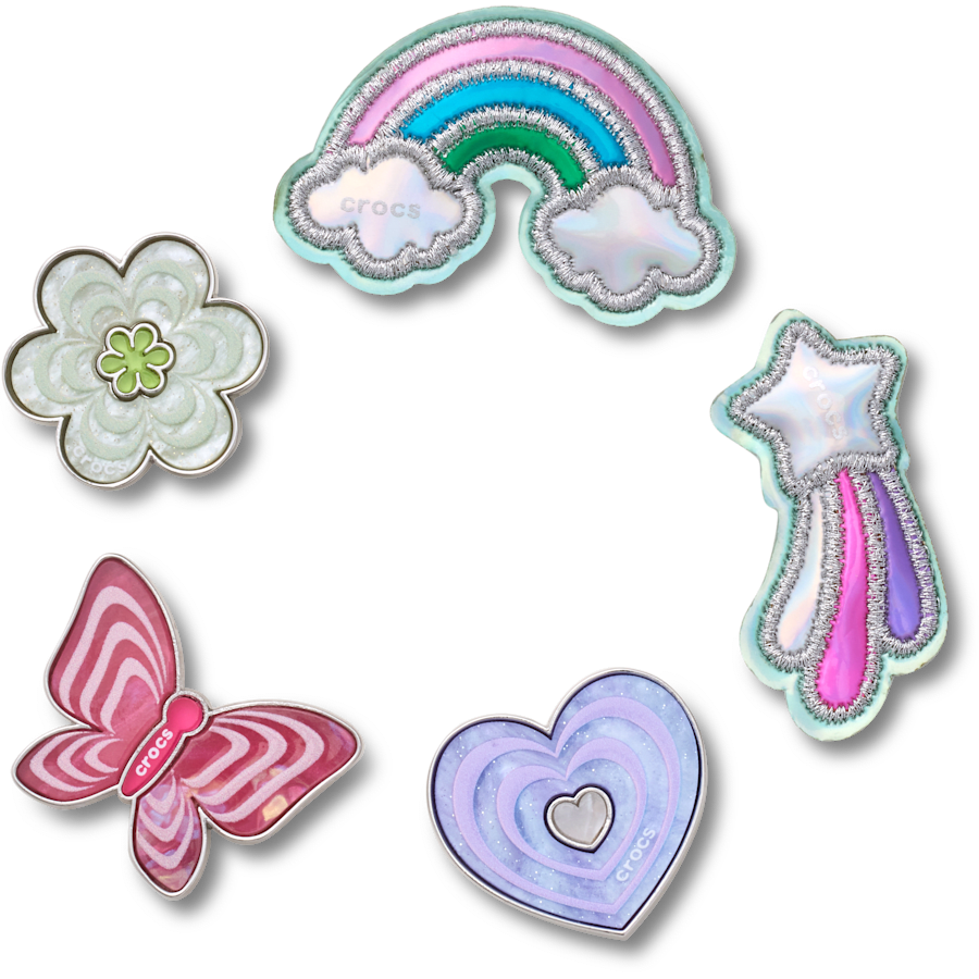 Crocs | Funky Girly Icons 5 Pack Jibbitz™ charms Online