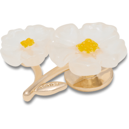 Crocs White Floral Blossom Jibbitz™ charms Sale