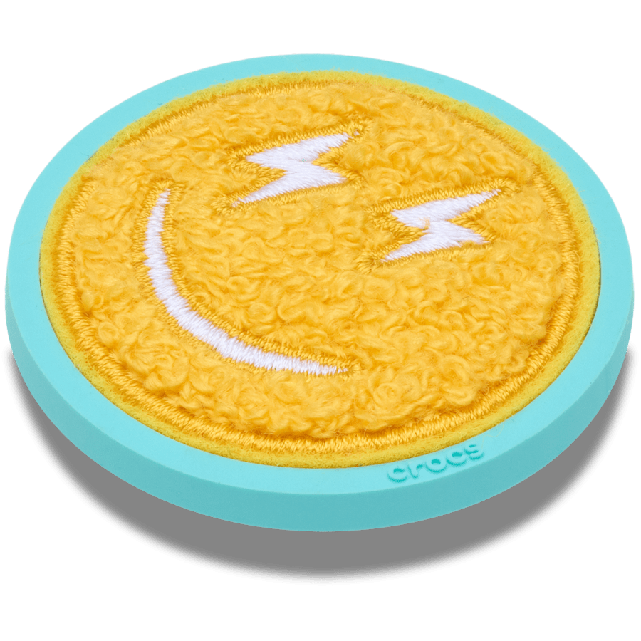 Crocs / Mega Chenille Happy Face Jibbitz™ charms Discount