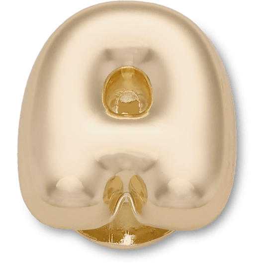 Crocs | Gold Bubble Letter A Jibbitz™ charms Sale
