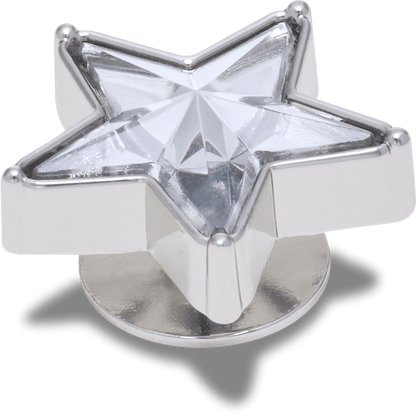 Crocs | Silver Gem Sparkle Star Jibbitz™ charms Sale