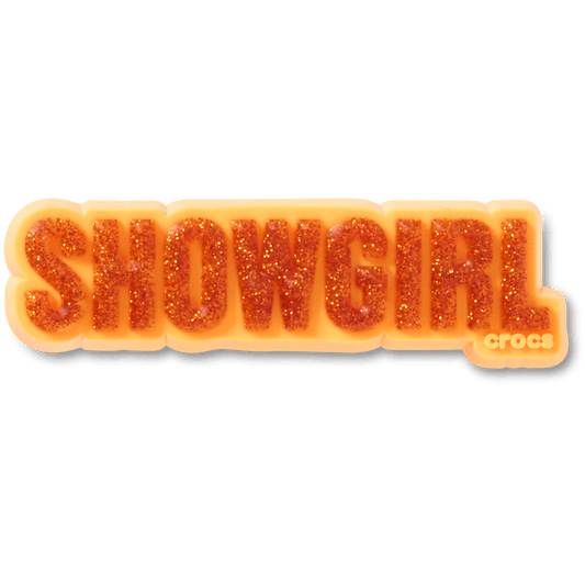 Crocs / Orange Glitter Sign Jibbitz™ charms Discount