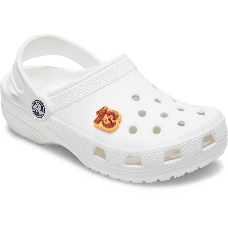 Crocs | Orange Sparkly Number 13 Jibbitz™ charms Online
