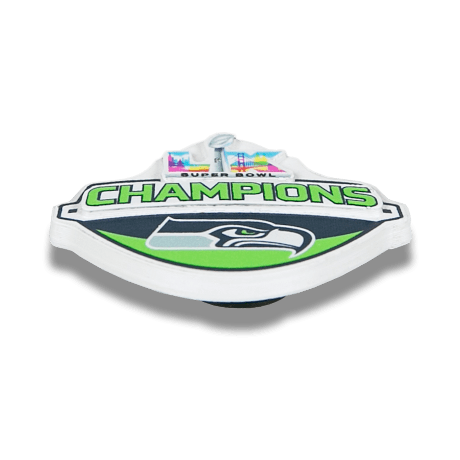 Crocs NFL Super Bowl LX Champion Seattle Seahawks Jibbitz Shoe Charm Sale