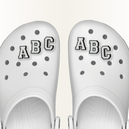 Crocs Letter A-Z Jibbitz Shoe Charm Discount