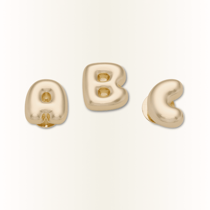 Crocs Gold Bubble Letter A-Z Jibbitz™ charms Outlet