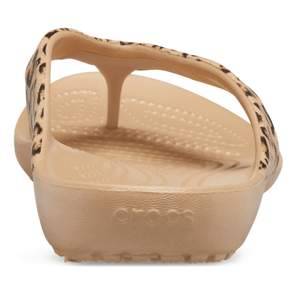 Crocs Women's Kadee II Leopard Flip Sale