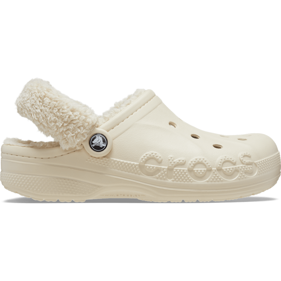 Crocs Baya Lined Fuzz-Strap Clog Discount