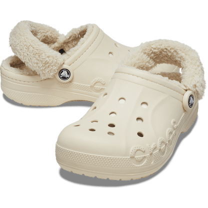 Crocs Baya Lined Fuzz-Strap Clog Discount