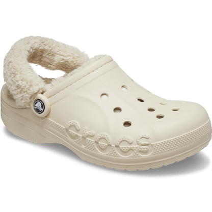 Crocs Baya Lined Fuzz-Strap Clog Discount