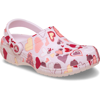 Crocs Kids’ Classic Valentine’s Day Clog On Sale