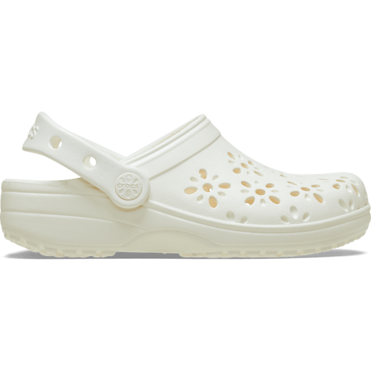 Crocs Kids' Classic Floral Cut-Out Clog On Sale