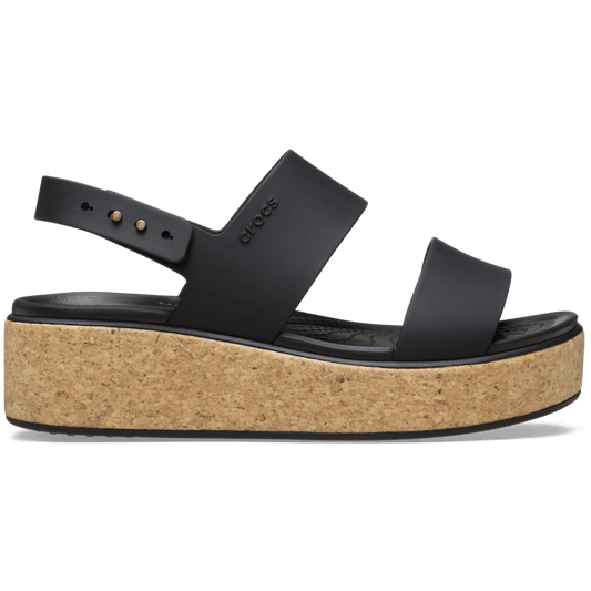 Crocs Brooklyn Cork Low Wedge Outlet