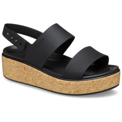 Crocs Brooklyn Cork Low Wedge Outlet