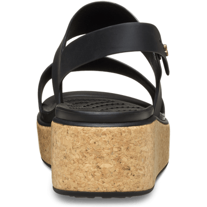 Crocs Brooklyn Cork Low Wedge Outlet