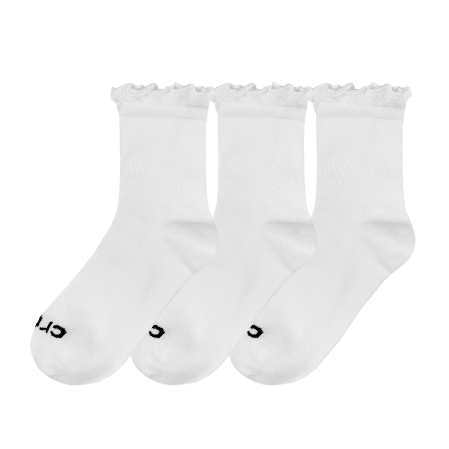 Crocs | CrocsSocks Ruffle Ankle 3 PK Sale