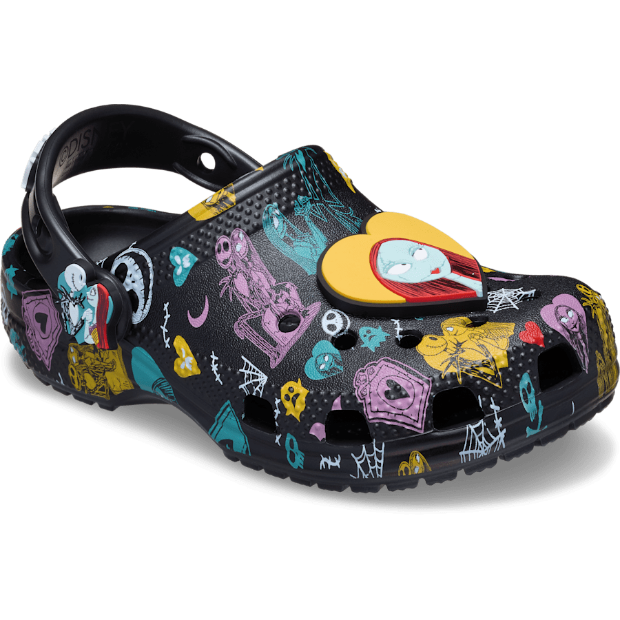 Crocs Toddlers’ Disney Tim Burton's The Nightmare Before Christmas Jack and Sally Classic Clog Sale