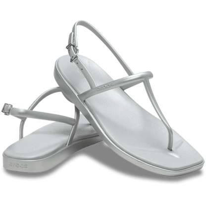 Crocs Miami Metallic Thong Flip Discount