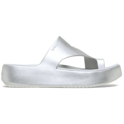 Crocs / Getaway Metallic Platform Toe Loop Discount