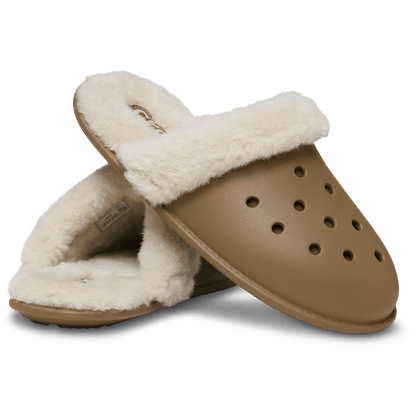 Crocs Classic Fuzz Scuff Discount