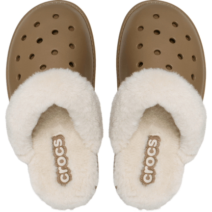 Crocs Classic Fuzz Scuff Discount