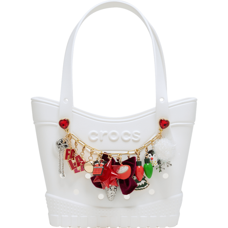 Crocs / Gold Paperclip Bag Chain Discount