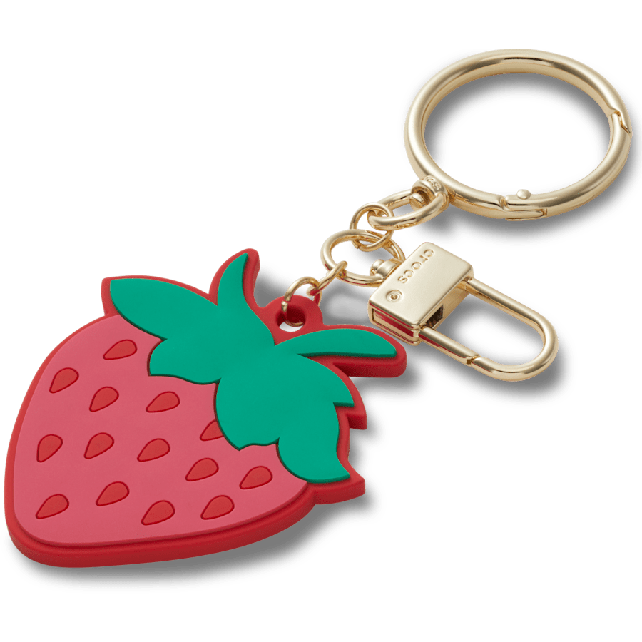 Crocs Strawberry Bag Charm On Sale