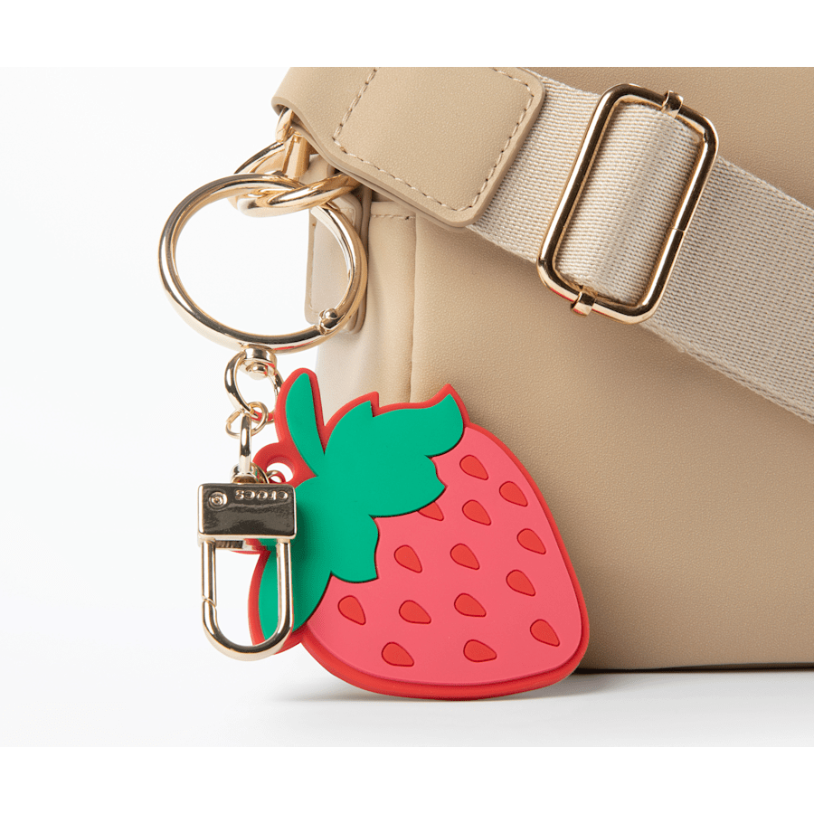 Crocs Strawberry Bag Charm On Sale