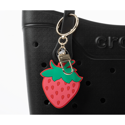 Crocs Strawberry Bag Charm On Sale