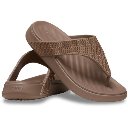 Crocs Getaway Gems Triangle Flip Discount