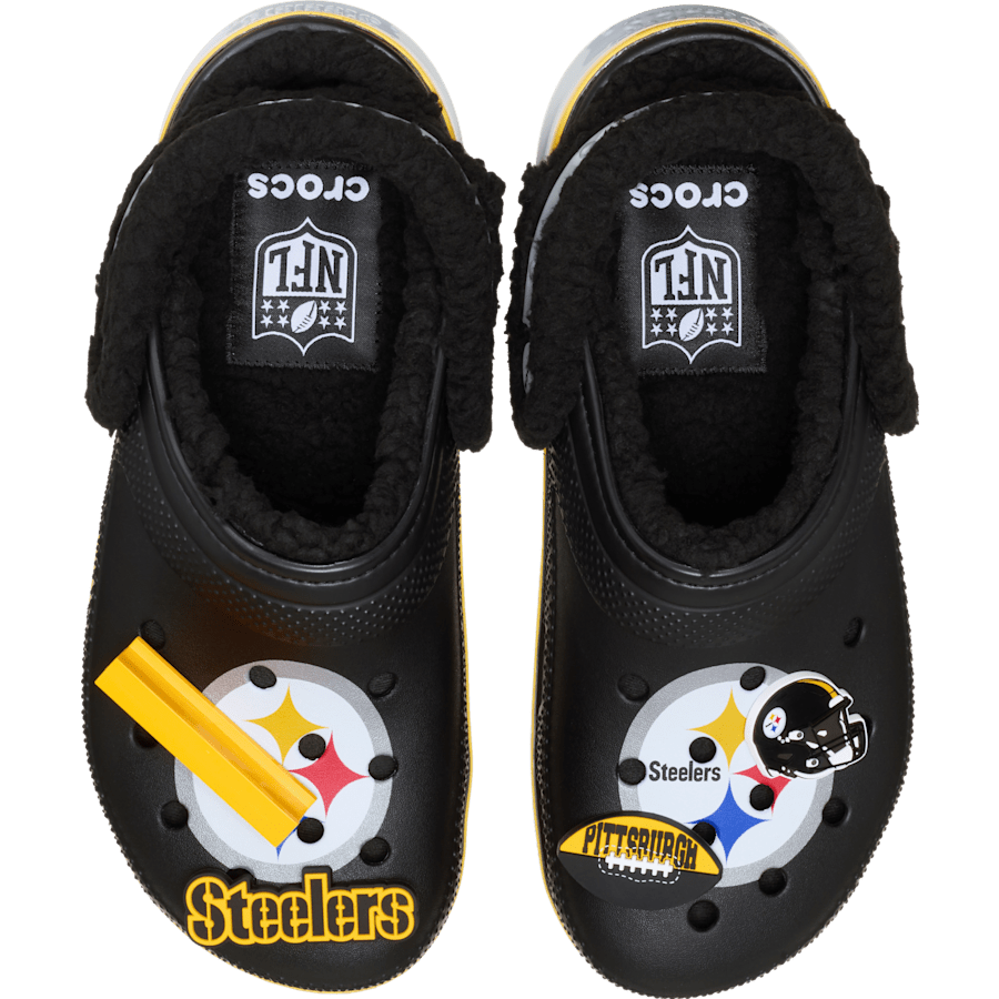 Crocs - NFL Pittsburgh Steelers Classic Lined Clog For Sale