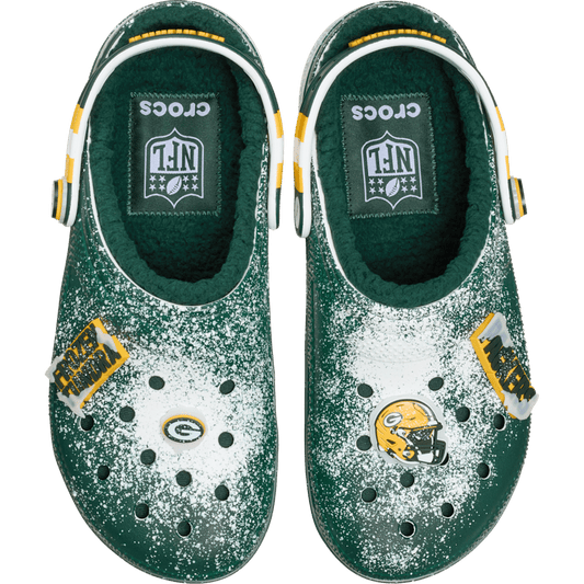 Crocs - NFL Green Bay Packers Classic Lined Clog For Sale