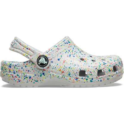 Crocs Kids' Classic Glow Paint Splatter Clog Outlet