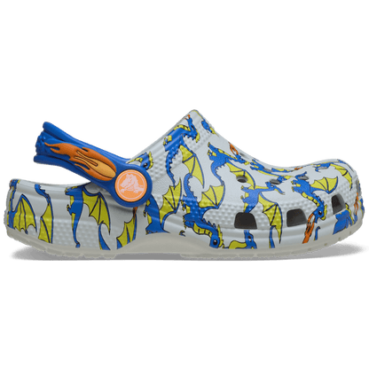 Crocs / Toddler Classic Dragon Graphic Clog Discount