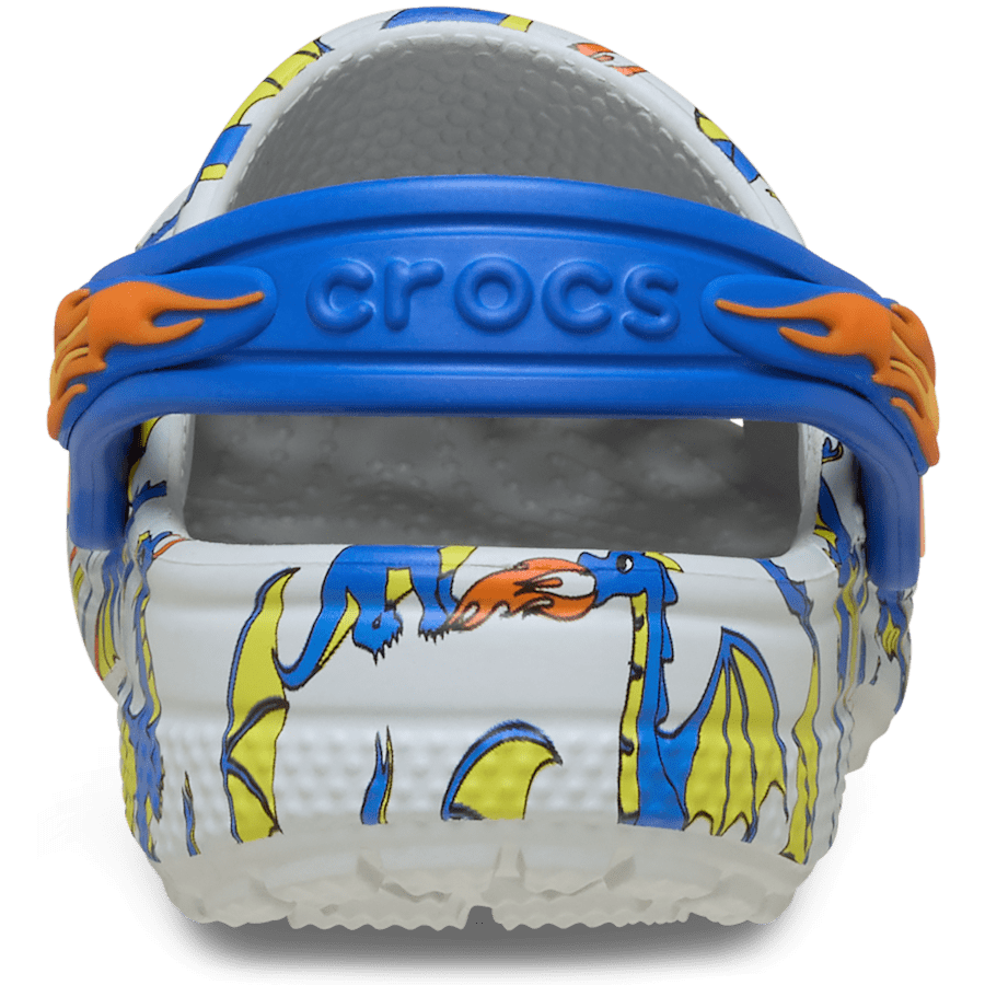 Crocs / Toddler Classic Dragon Graphic Clog Discount