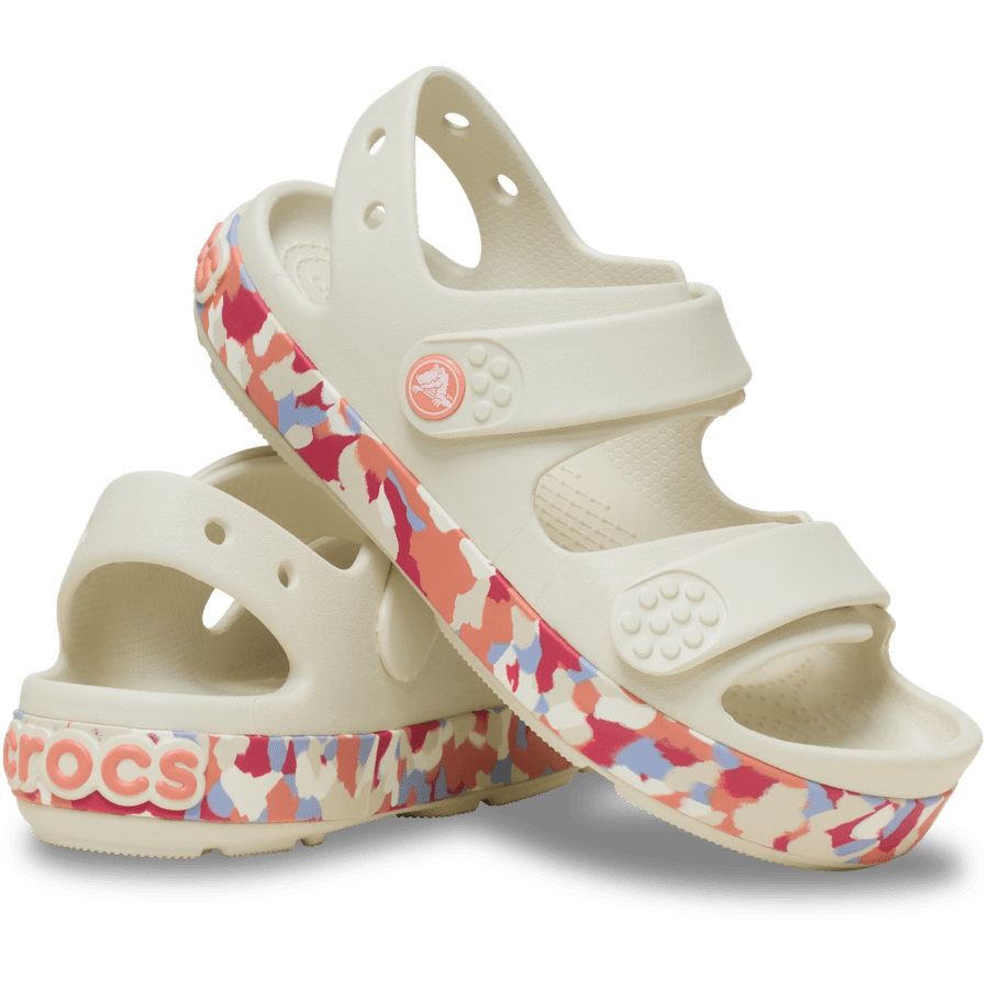 Crocs Kids’ Crocband™ Cruiser Glow Confetti Band Sandal. Sale