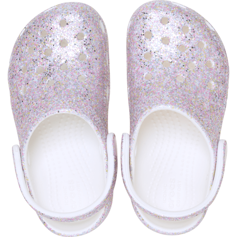 Crocs Toddler Classic Fantasy Glitter Clog Sale