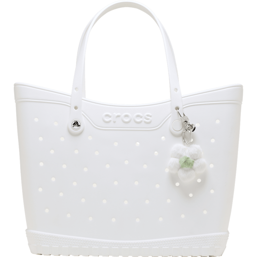 Crocs Plush Daisy Bag Charm On Sale