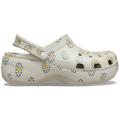Crocs Classic Platform Floral Clog Outlet