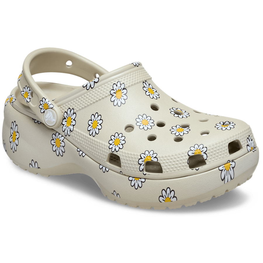 Crocs Classic Platform Floral Clog Outlet