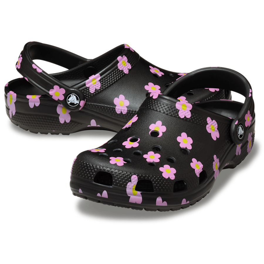 Crocs Kids' Classic Flower Clog On Sale