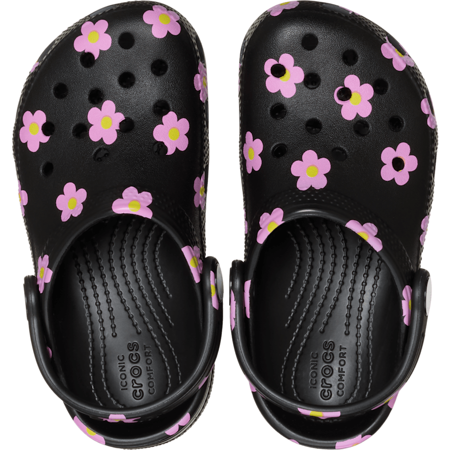 Crocs - Toddler Classic Flower Clog For Sale