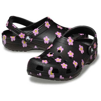 Crocs Classic Flower Clog On Sale